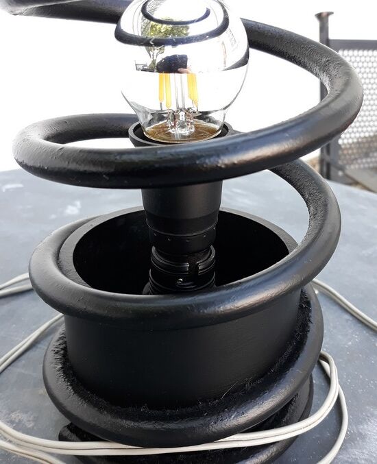 Lamp " spring " - vintage - 80s