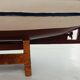Wooden model of a fishing boat