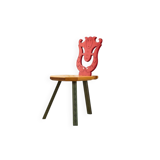 Very rare Museum Chair by Alessandro Mendini for Osvaldo Mastrangelo Italy