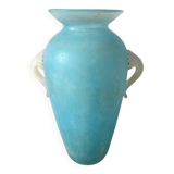 Vase amphore bleu