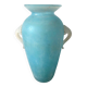 Vase amphore bleu