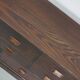 Vintage Dutch Oak Apothecary/Shop Cabinet, 1950s