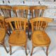 Lot de 8 chaises bistrot
