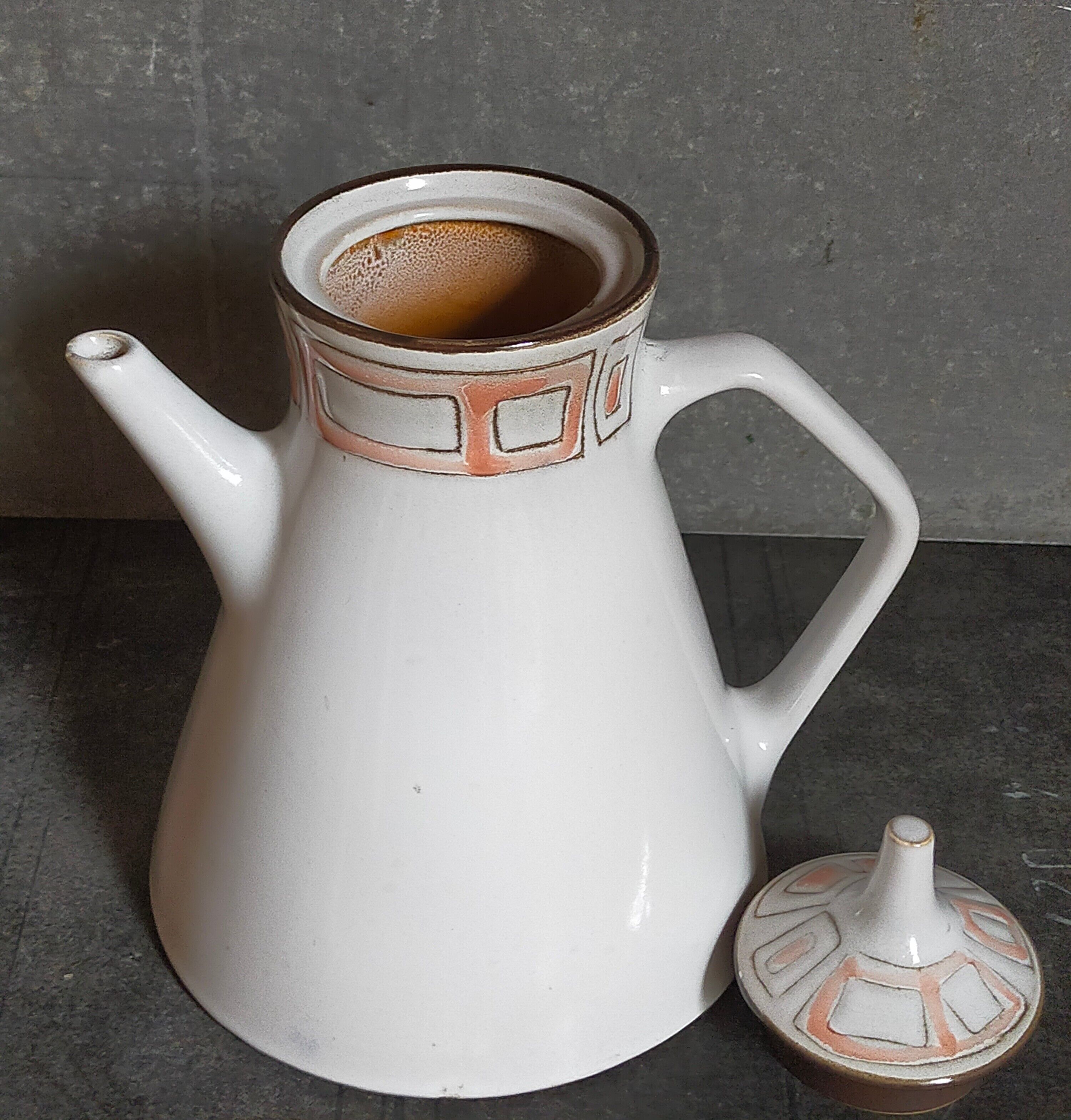 Ceramic Teapot French vintage