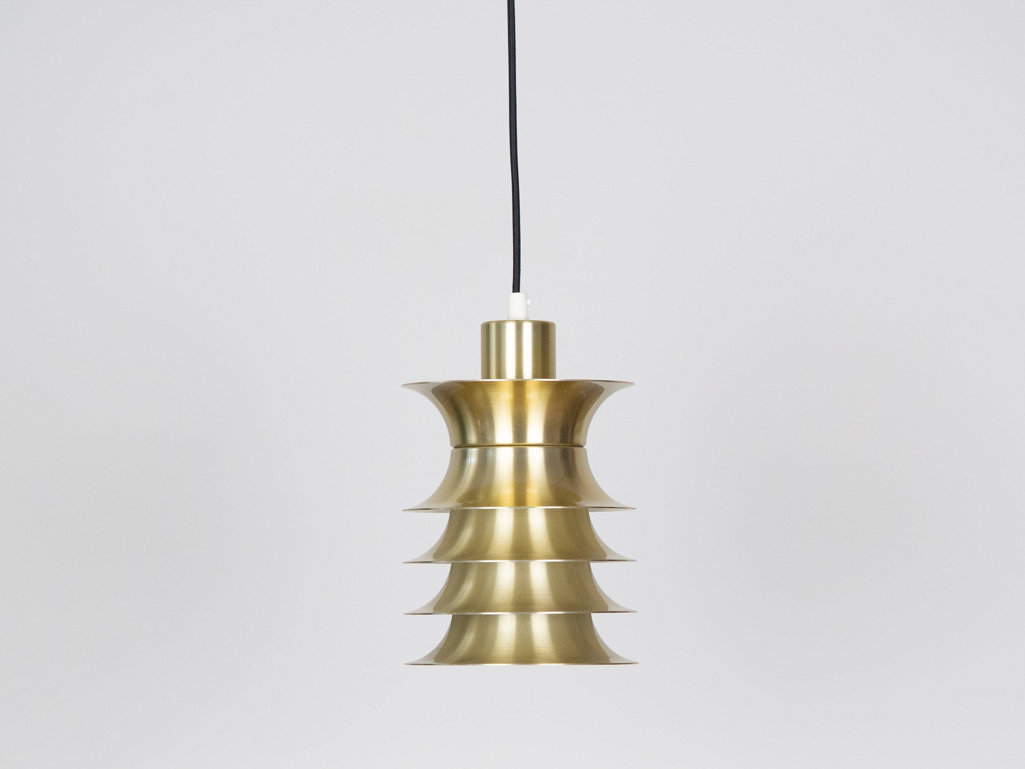 Paire de 2 lampes danoises de l'ère spatiale des années 1970.