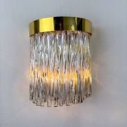 Applique murale Cascade par Venini, verre de Murano, Italie, 1970