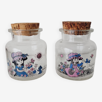 Set of 2 Wendy Mill jars