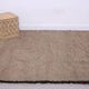 Taupe Handmade Moroccan Rug 177 x 219 cm - Berber Wool Rug - Bohemian Style