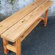 Natural pine bench 130 cm