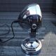 Chrome metal "lighthouse" lamp