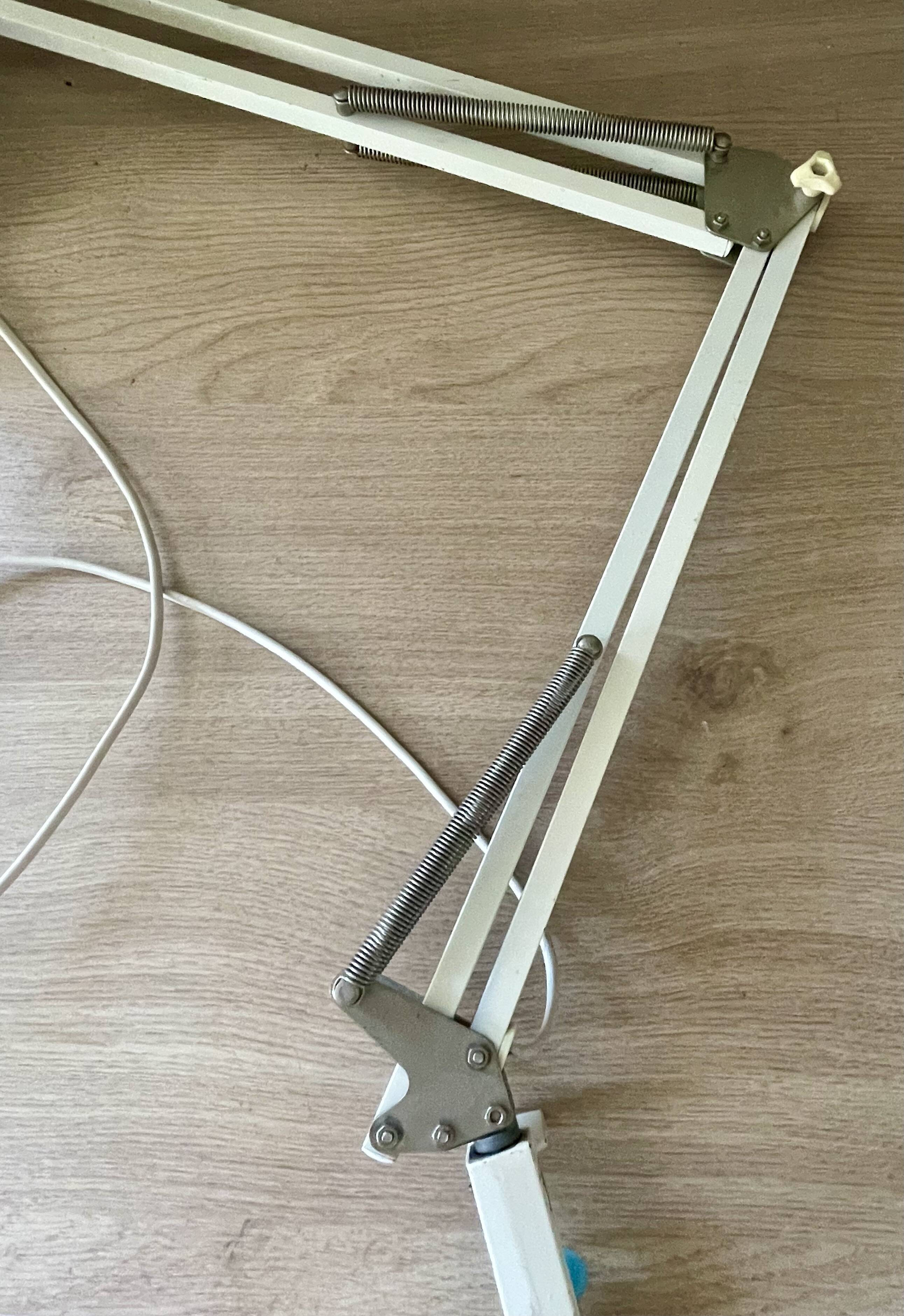 Lampe d’architecte Wechselstrom, lampe industrielle articulée RDA 70´s