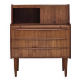 Commode danoise des années 1970 avec un miroir pliant, en bois de teck.
