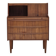 Commode danoise des années 1970 avec un miroir pliant, en bois de teck.