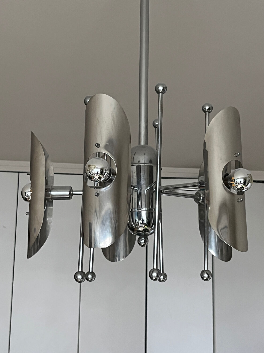 Chrome lustre Space Age 1960s