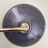 Vintage lampshade wall light in enamelled sheet metal (ref 2)