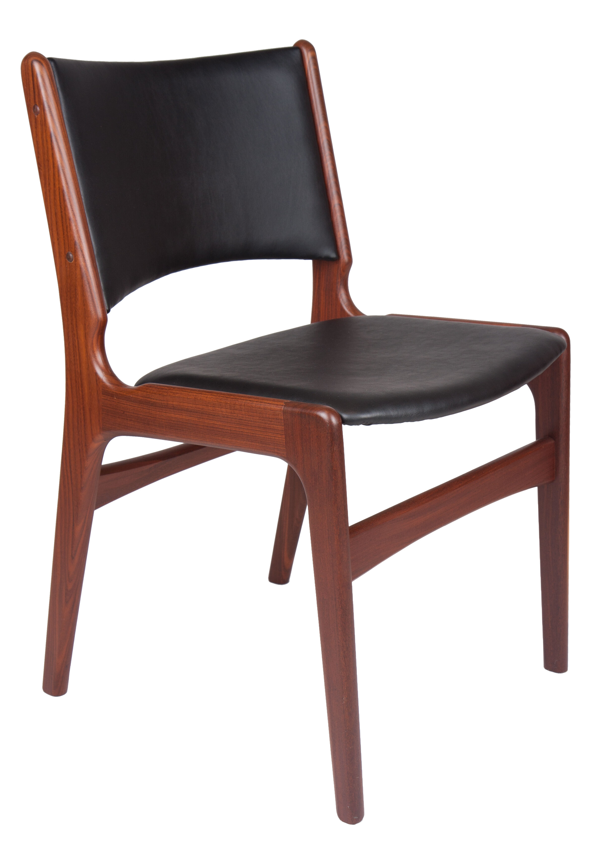 6 chaises du milieu du siècle par Erik Buch, modèle 89, années 1960, ensemble de 6