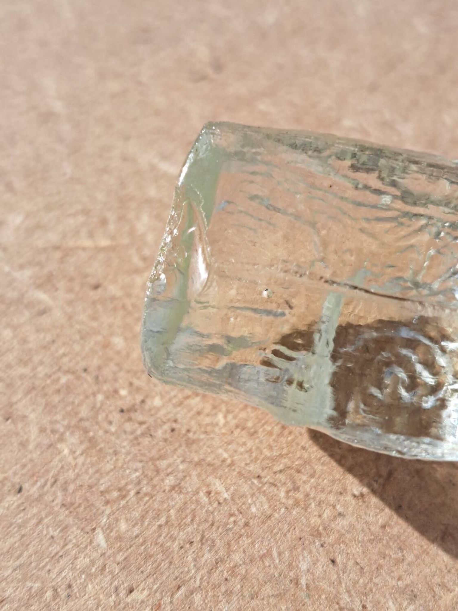 6 Vintage crystal knife holder