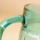 Turquoise pitcher - made in France
