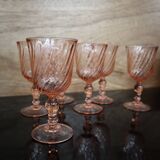 6 Rosaline Luminarc Arcoroc red wine glasses
