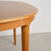 Table extensible en chêne par Skovmand & Andersen, Danemark, années 60