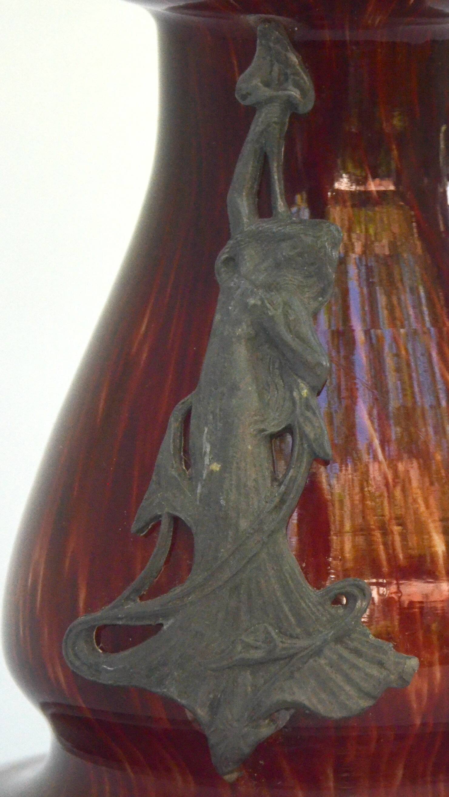 Art Nouveau lamp WMF Geislingen