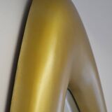 Large free-form Italian mirror 1980