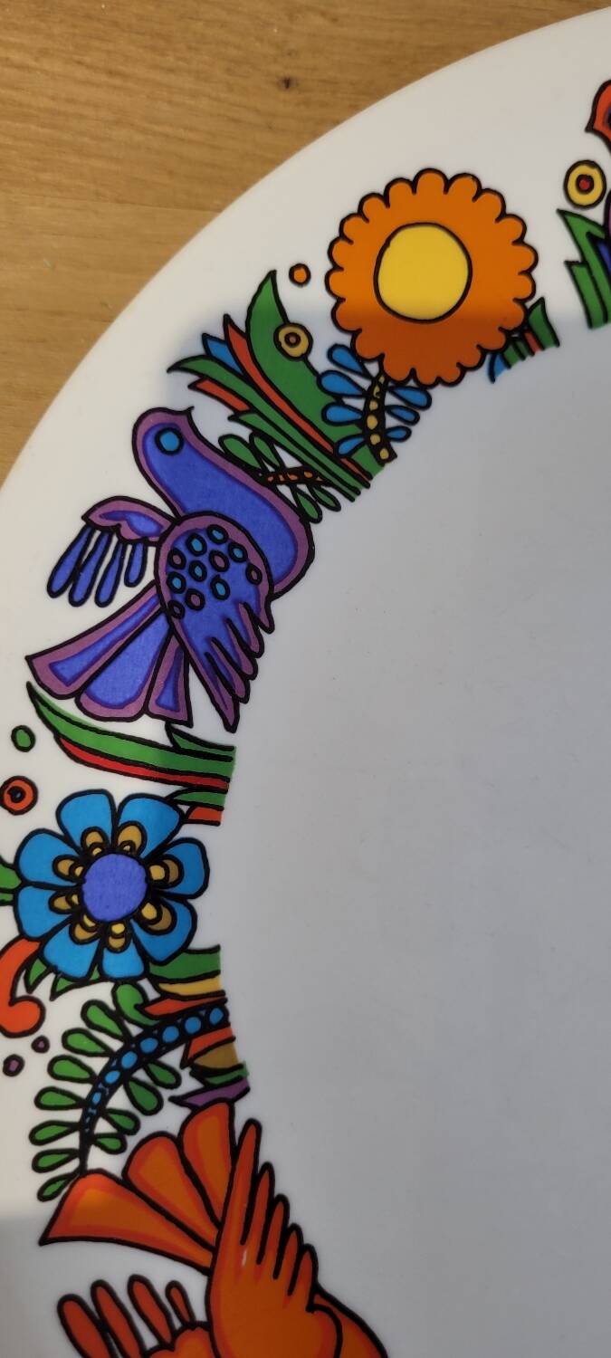 Acapulco Villeroy and Boch plates