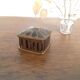 Vintage brass mother-of-pearl box