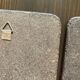Lot de 2 tableaux en bois avec planche botanique papillons
