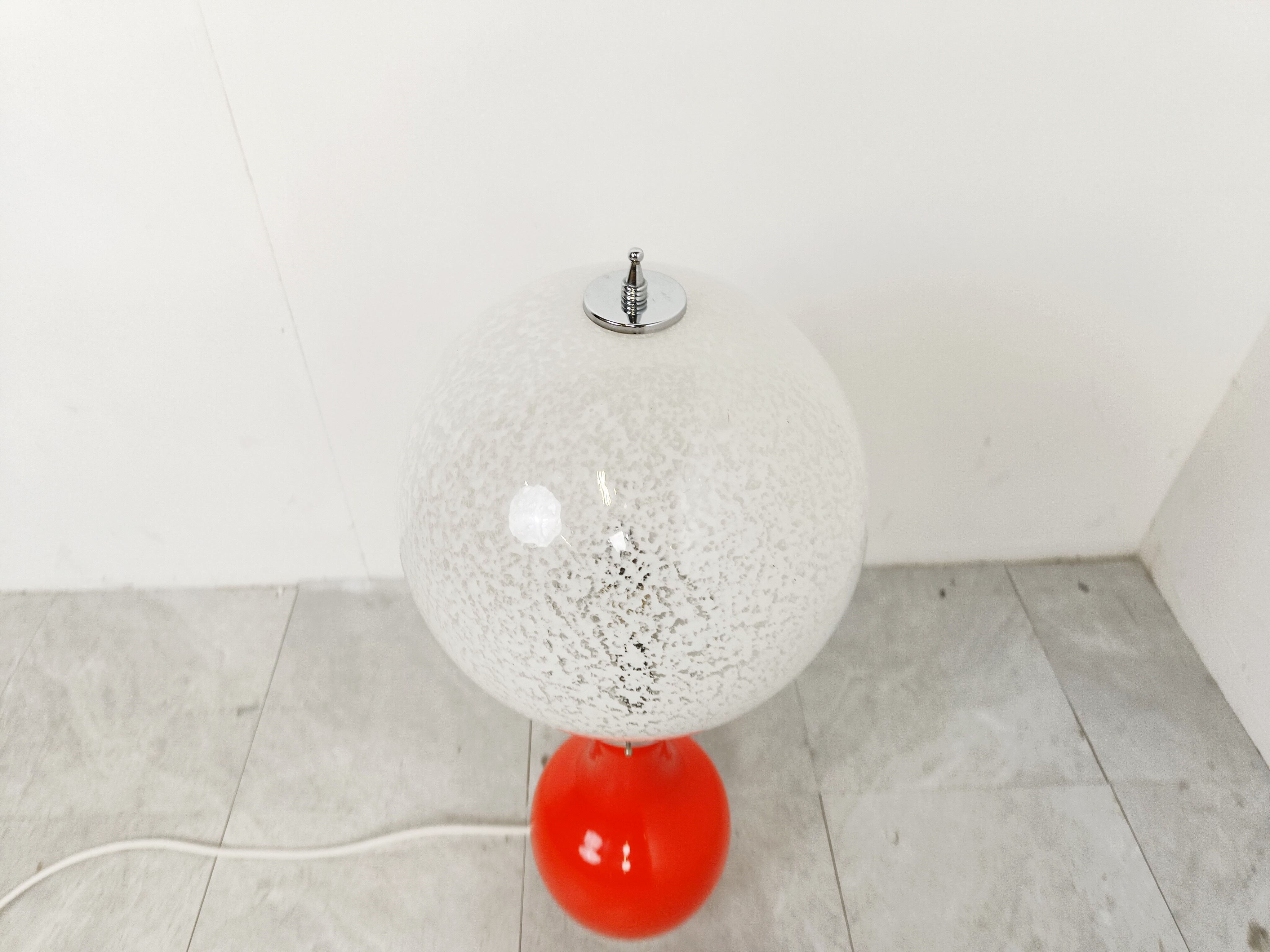 Lampe de table vintage par Mazzega, années 1960