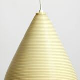 Beautiful original large 1960s Heifetz Rotaflex pendant lamp in a drop shap