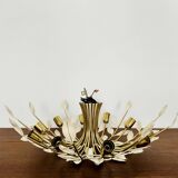 Flush Chandelier by Vereinigte Werkstätten Munich