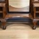 Walnut dressing table, Chippendale style, England – 1930