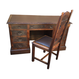 Bureau de ministre chêne style