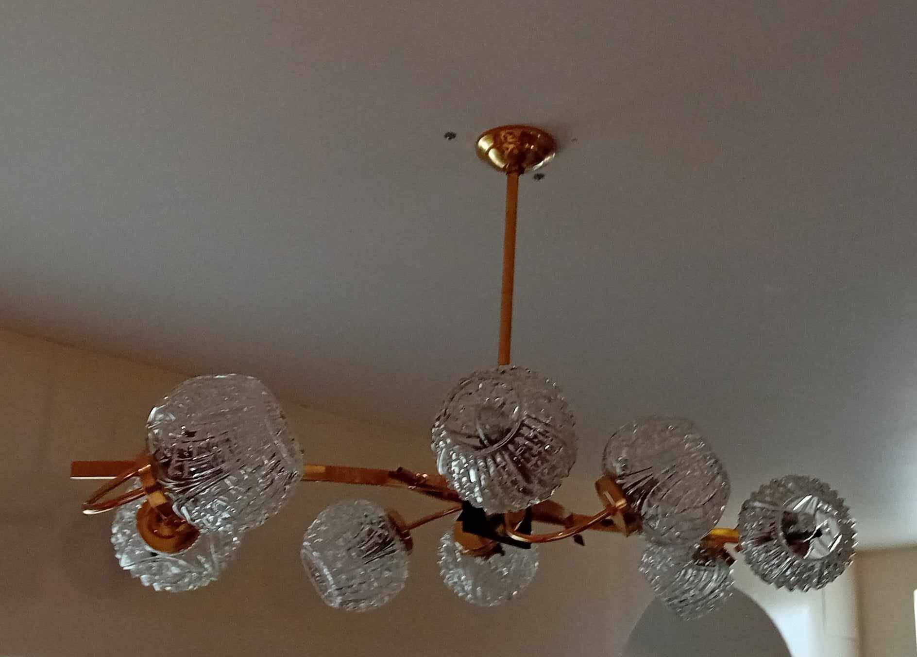 Large maison Arlus chandelier 40s/50s
