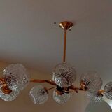 Large maison Arlus chandelier 40s/50s