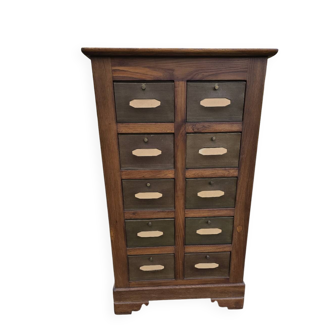 Cartonnier ancien en  chêne