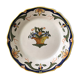 Assiette ancienne XIXème en faïence peinte à la main