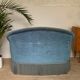 Toad bench blue velvet