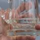 Old le creusot crystal carafe pitcher 19th century