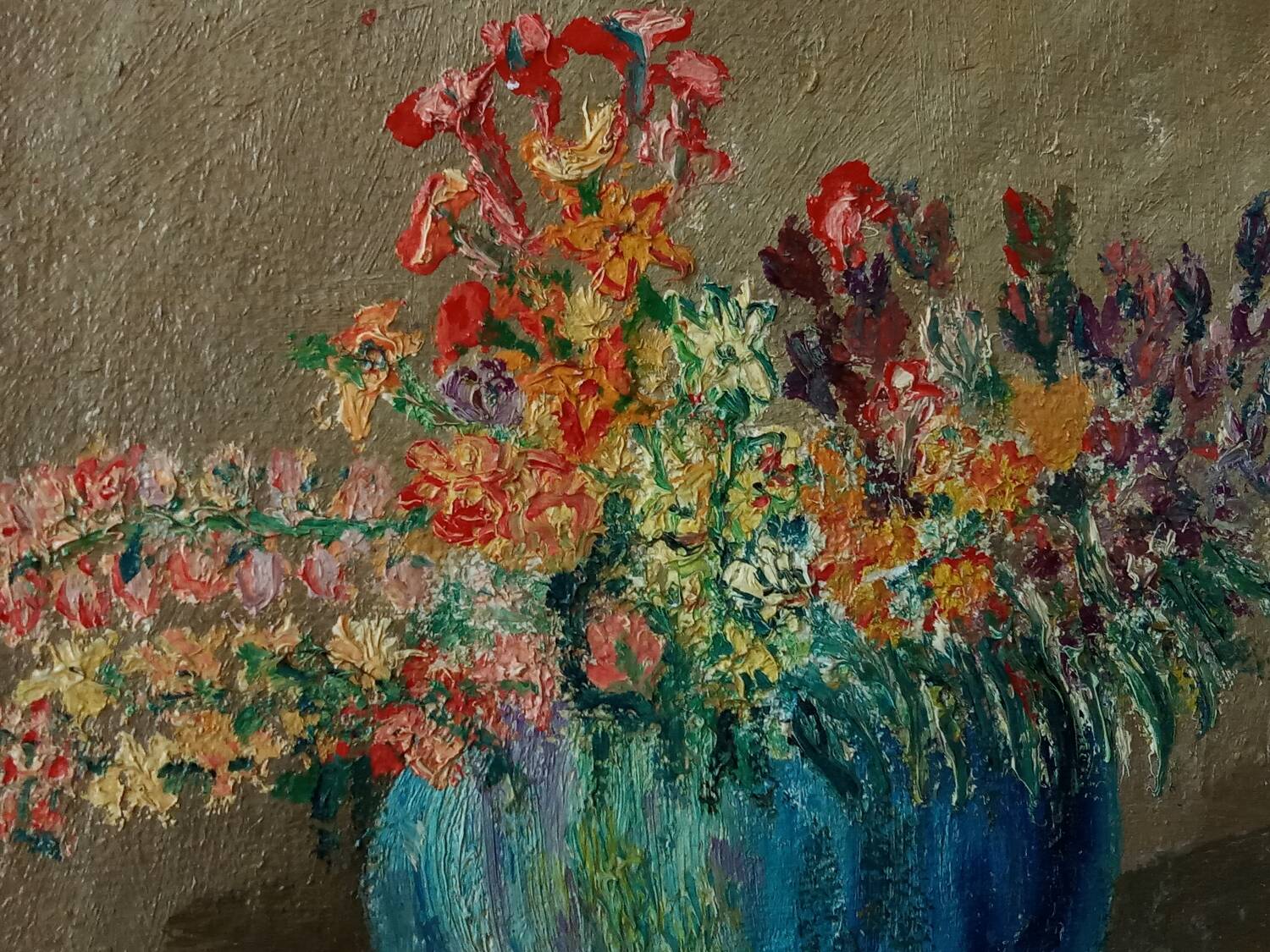 Bouquet painting