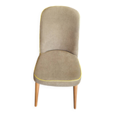 Scandinavian corduroy khaki chair