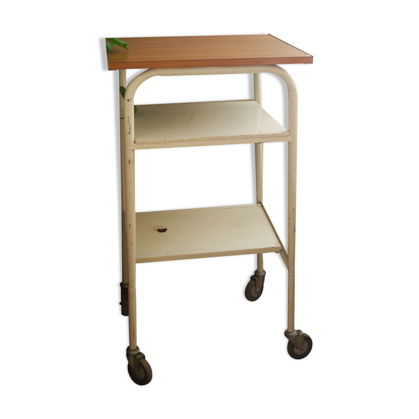 Vintage industrial trolley