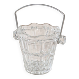 Vintage crystal ice bucket