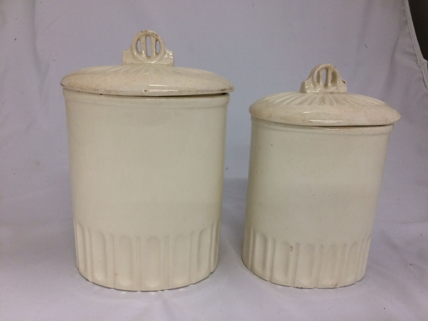 complete series Art Deco spice pots