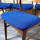 4x 60s 70s Teak Chair Dining Chair Danish Modern Design Denmark
