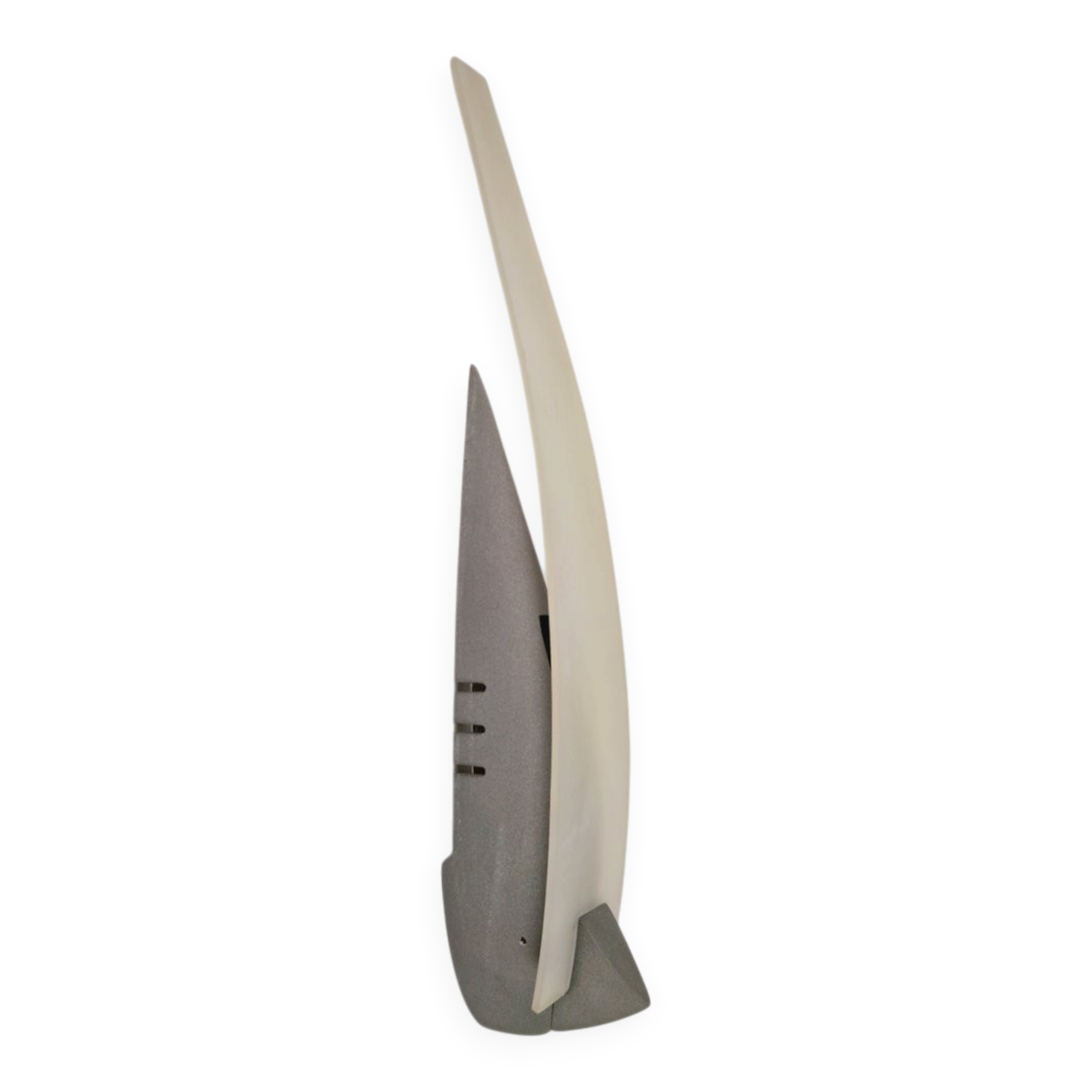 Zebulon Wall Lamp attributed to Studio Zebulon for Maison Lucien Gau Paris 80, 1980s