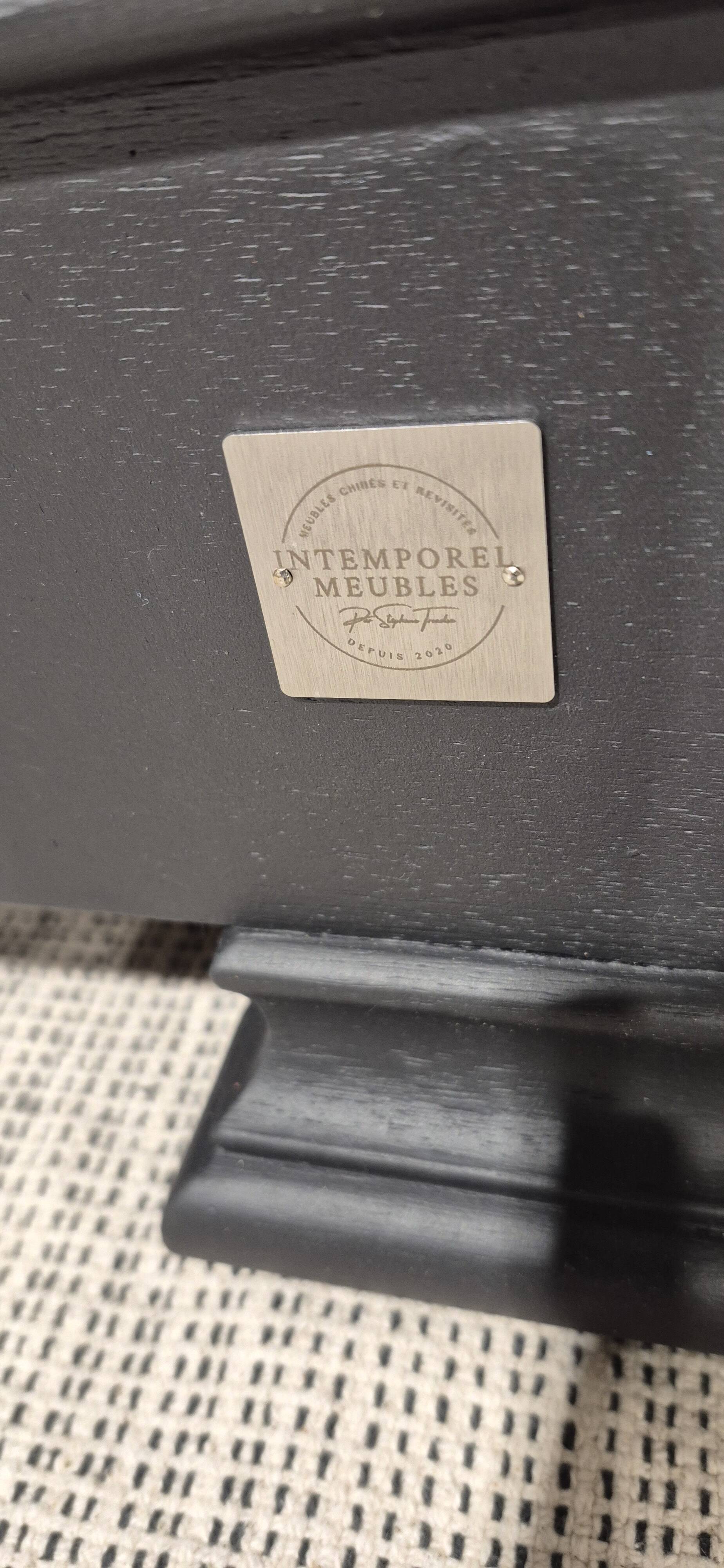 Louis Philippe glass display cabinet