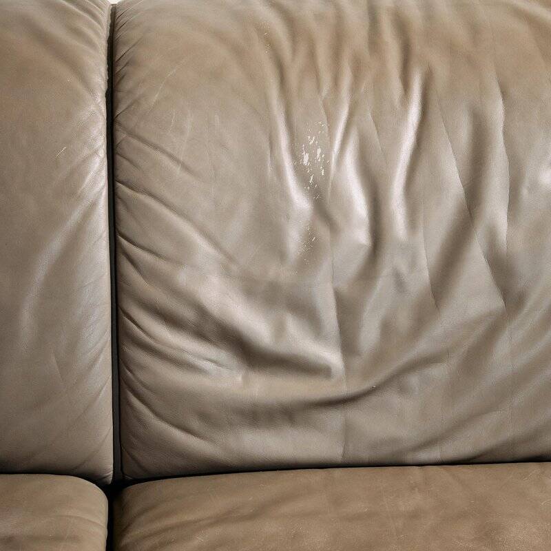 Aura Leather Sofa Set by Paolo Piva for Wittmann, 1980s, Set of 3