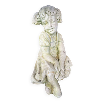 Enfant en pierre Statue de jardin